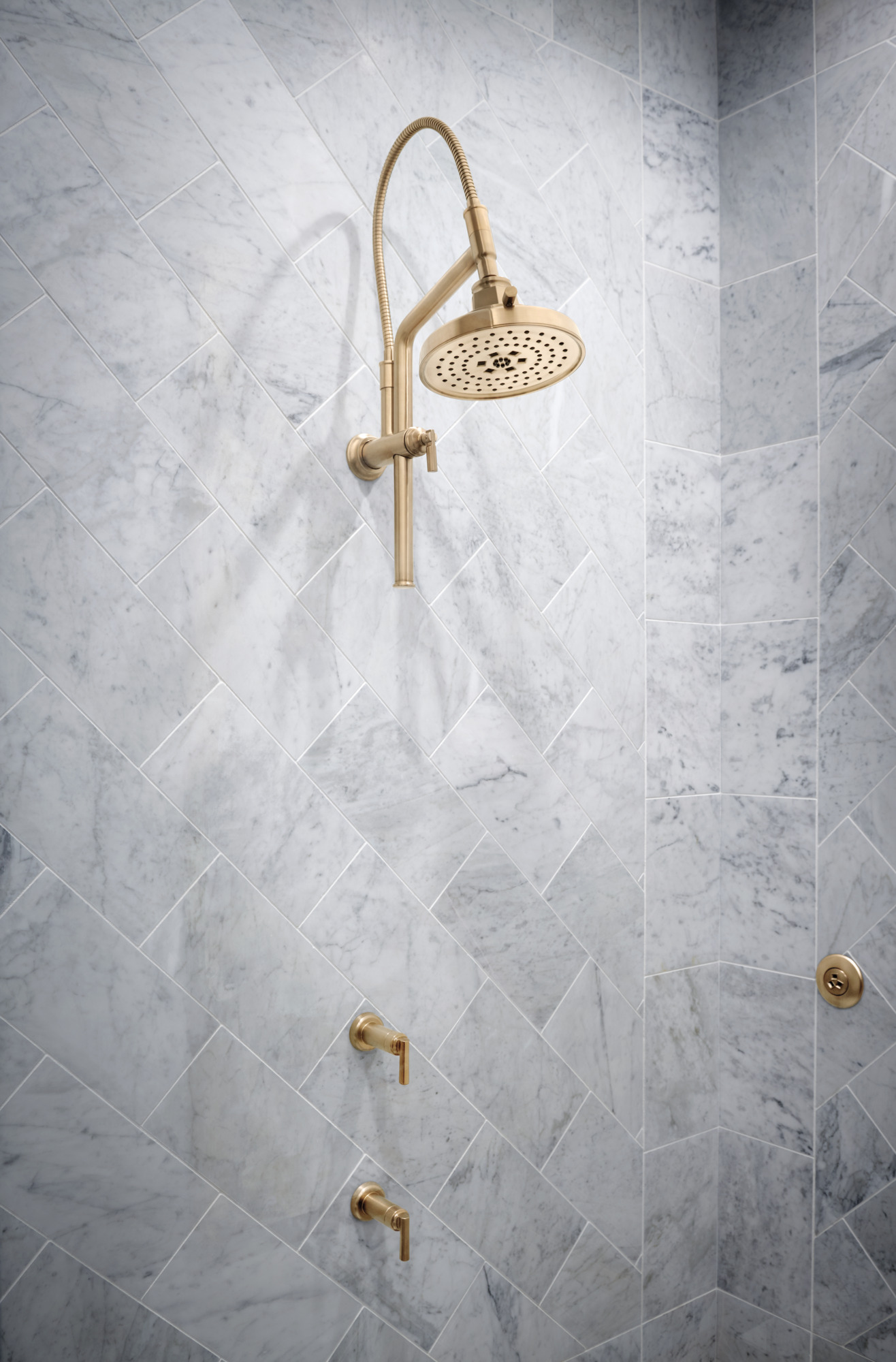 Invari® | H2Okinetic® Round Multi-Function Showerhead